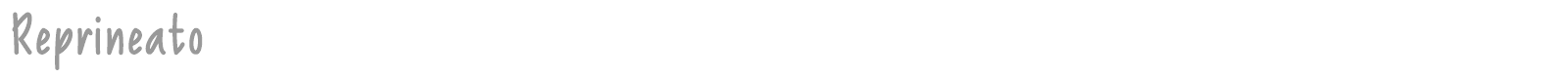 Reprineato font preview